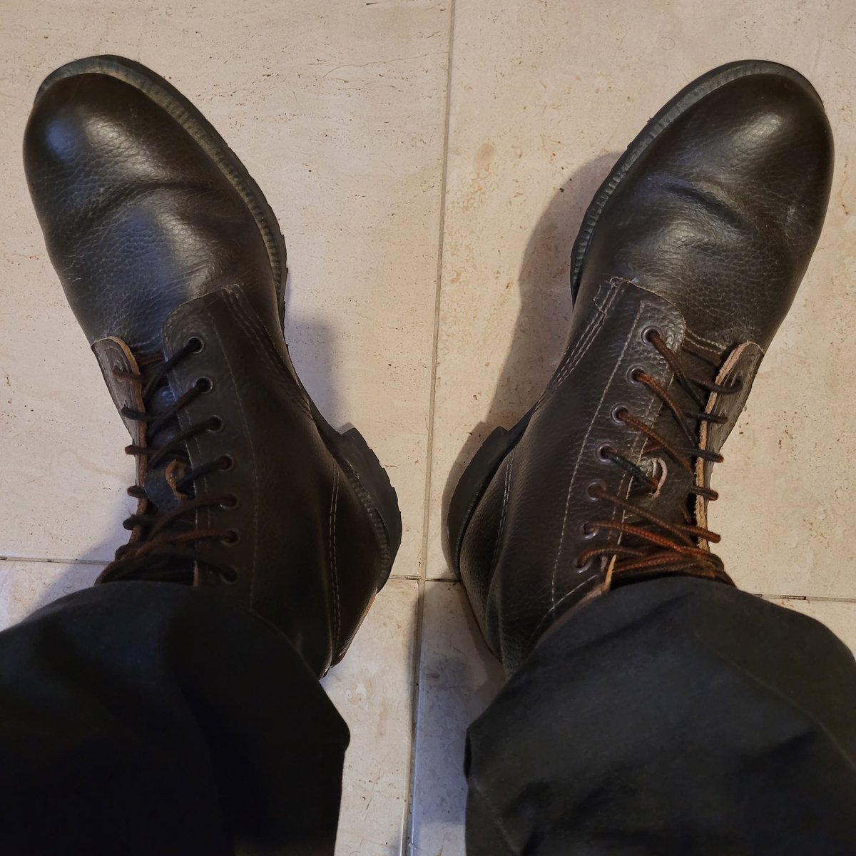 Was way too tired. From not doing much. Yesterday's Boot Pair: No. 71.