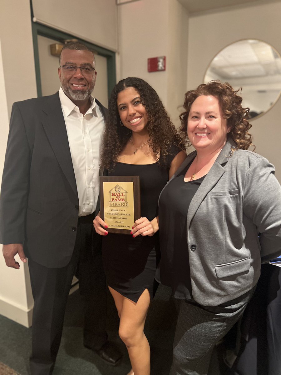 So thankful for being chosen to win the Girard Hall of Fame Student-Athlete scholarship! Thank you to my family, friends, and coaches for supporting me every step of the way!
<a href="/TE_Steiner/">Thunder Elite 16U Premier - Steiner</a> <a href="/OilerPride22/">Jeff Steiner</a> <a href="/ClarionSoftball/">Clarion University Softball</a>