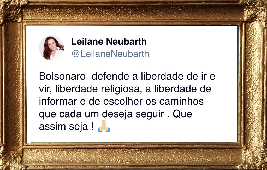POR FIM, UM LINDO ELOGIO AO MAIOR DE TODOS, JAIR BOLSONARO!!! JÁ ERA HORA DE ALGUÉM RECONHECER O TALENTO CIVILIZATÓRIO DO CAPITÃO!!! PRATICAMENTE UM VOLTAIRE CANARINHO!!! ACHO QUE NEM EU SERIA CAPAZ DE UMA HOMENAGEM DESTAS!!! ATÉ ME EMOCIONEI AQUI!!! 🥲