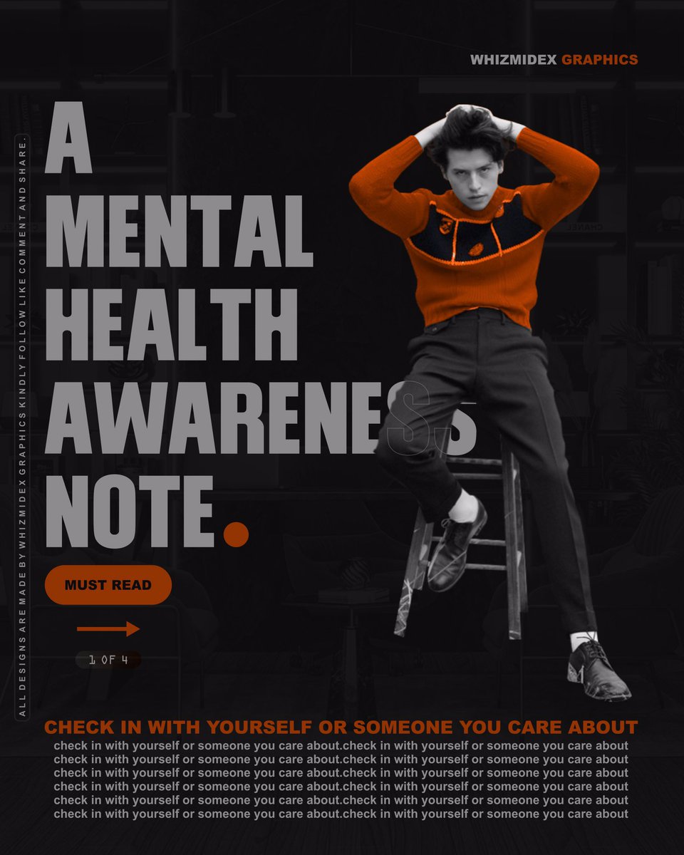 GraphicsWhiz's tweet photo. Let's talk mental health! What are your thoughts?

Kindly follow us @GraphicsWhiz for more valuable design 
 #MentalHealthAwareness #MentalHealthMatters #YouAreNotAlone #EndTheStigma 
#SelfCareSundays #Bitcoin #bbrightvc #GarciaVsHaney #graphicsdesign #whizmidexgraphics
#Trending https://t.co/cAoyas0TNJ