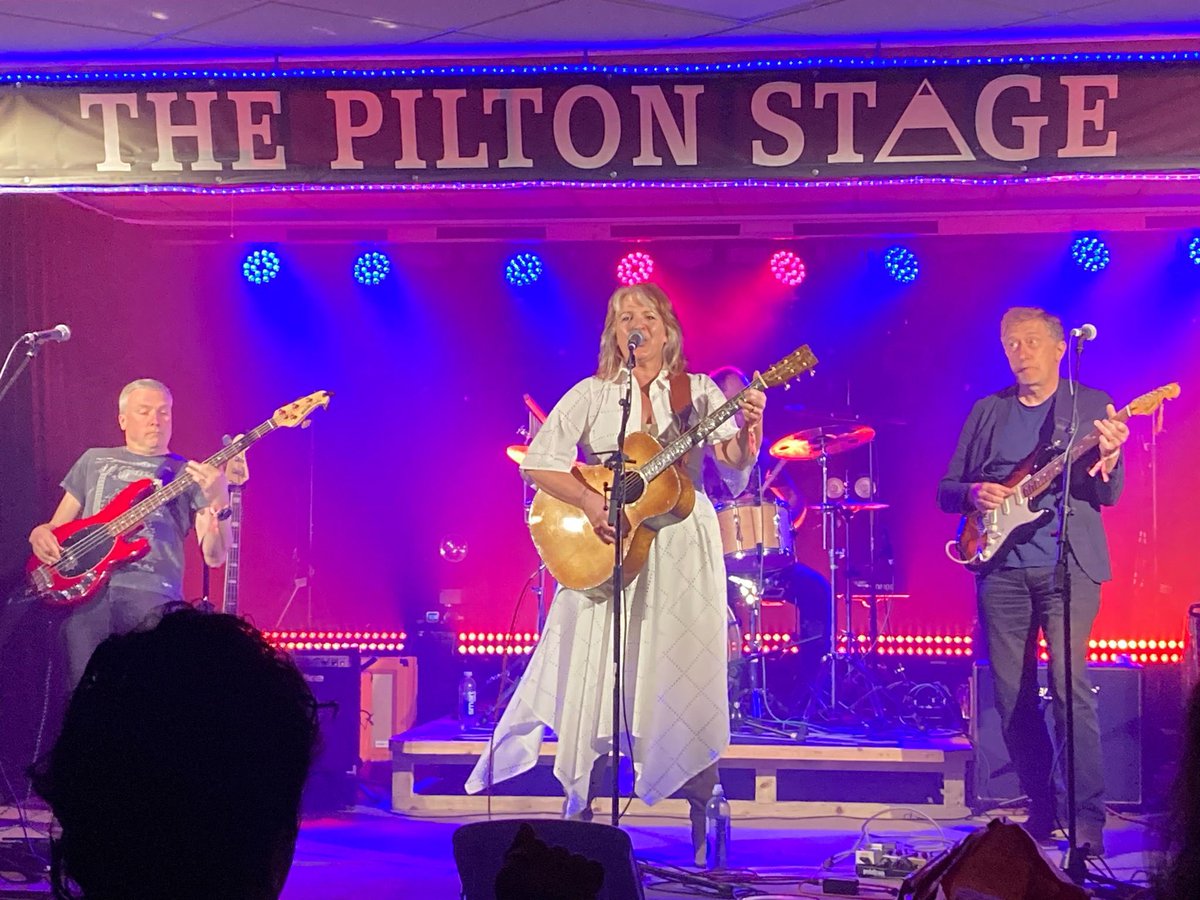 A lovely night for us Thank you @glastonbury #piltonstage See you at the finals 👊❤️