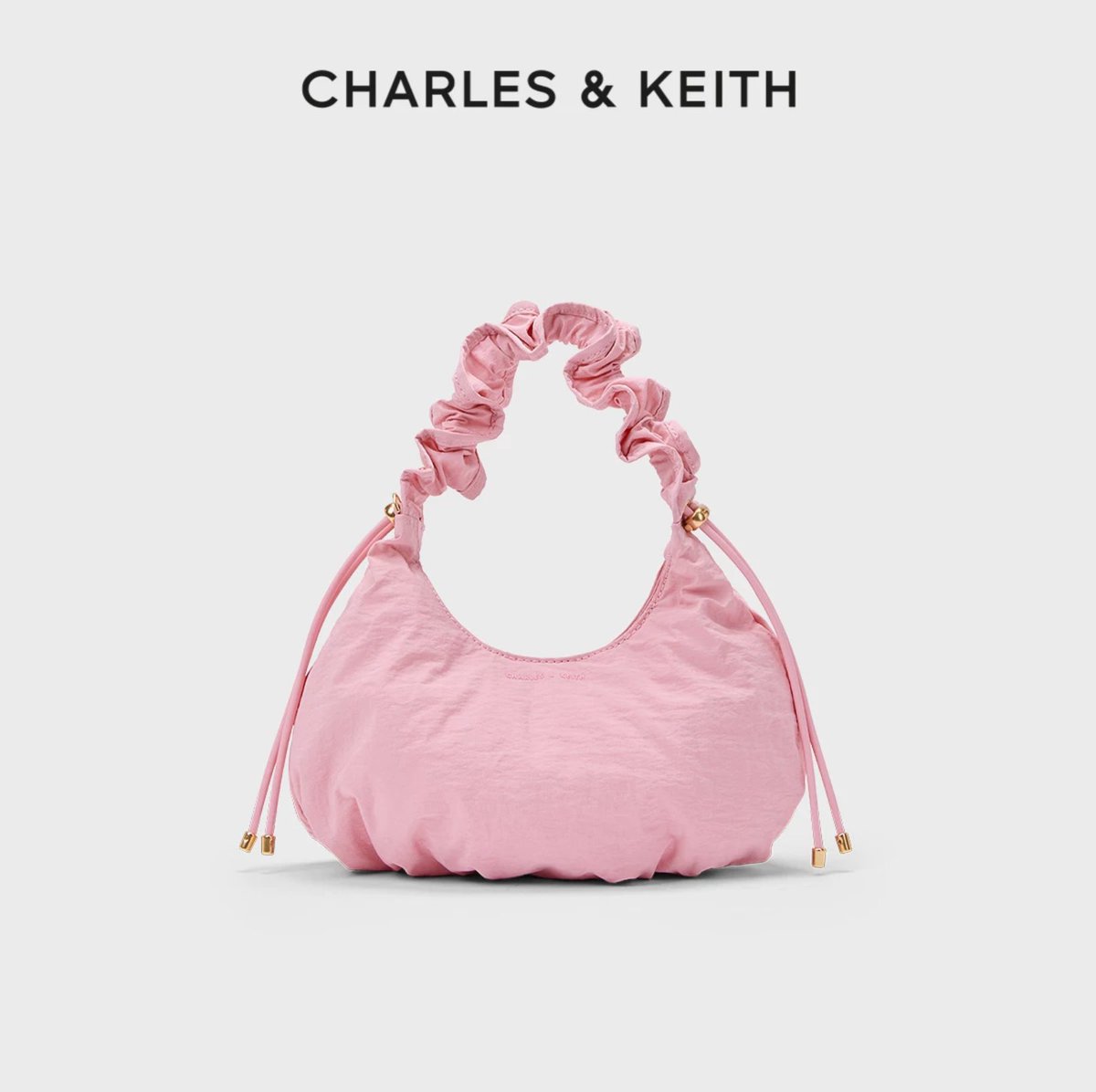 nmxxstore's tweet photo. PREORDER 🌷✨ AUTHENTIC 100
Cute bag from Charles Keith
Drawstring pleated portable shoulder crossbody bag

Size: 16-25 x 4 x 18 cm 
 Color: Pink / White / Blue
🛒 Price 2,990 บาทรวมส่ง https://t.co/lBOLYLepr0