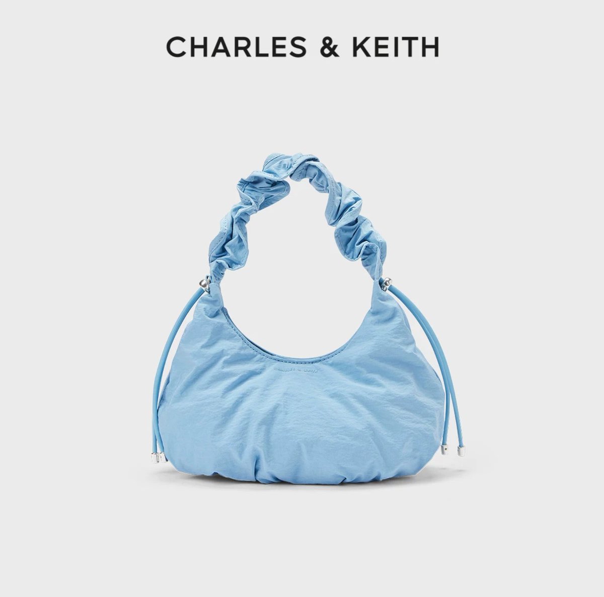 nmxxstore's tweet photo. PREORDER 🌷✨ AUTHENTIC 100
Cute bag from Charles Keith
Drawstring pleated portable shoulder crossbody bag

Size: 16-25 x 4 x 18 cm 
 Color: Pink / White / Blue
🛒 Price 2,990 บาทรวมส่ง https://t.co/lBOLYLepr0