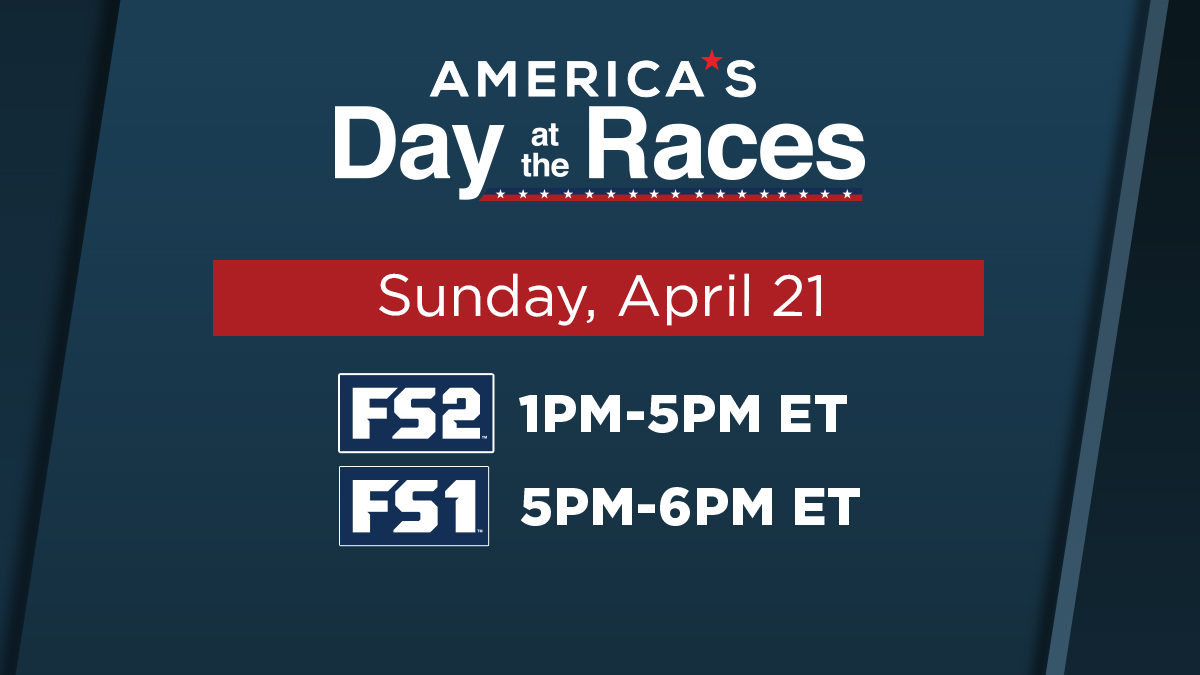 Tune-in to America's Day at the Races at 1:00pm on FS2!