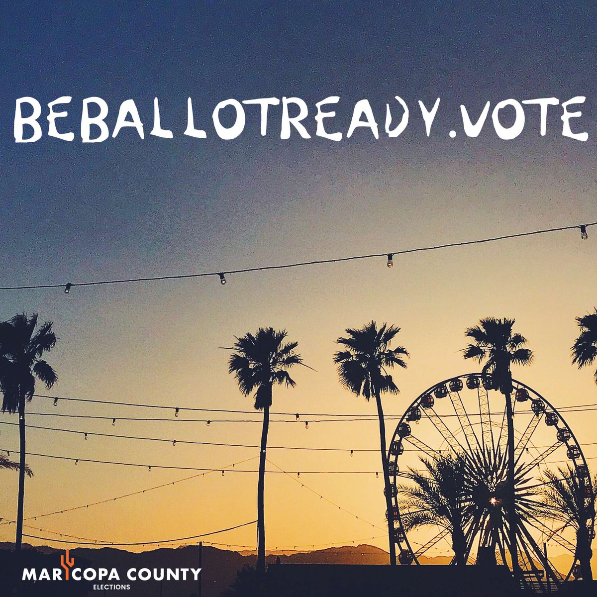 The music at Coachella may be winding down today, but keep the momentum going and don't miss a beat with upcoming elections. Make your voice heard beyond the festival grounds by checking your voter registration status at BeBallotReady.Vote