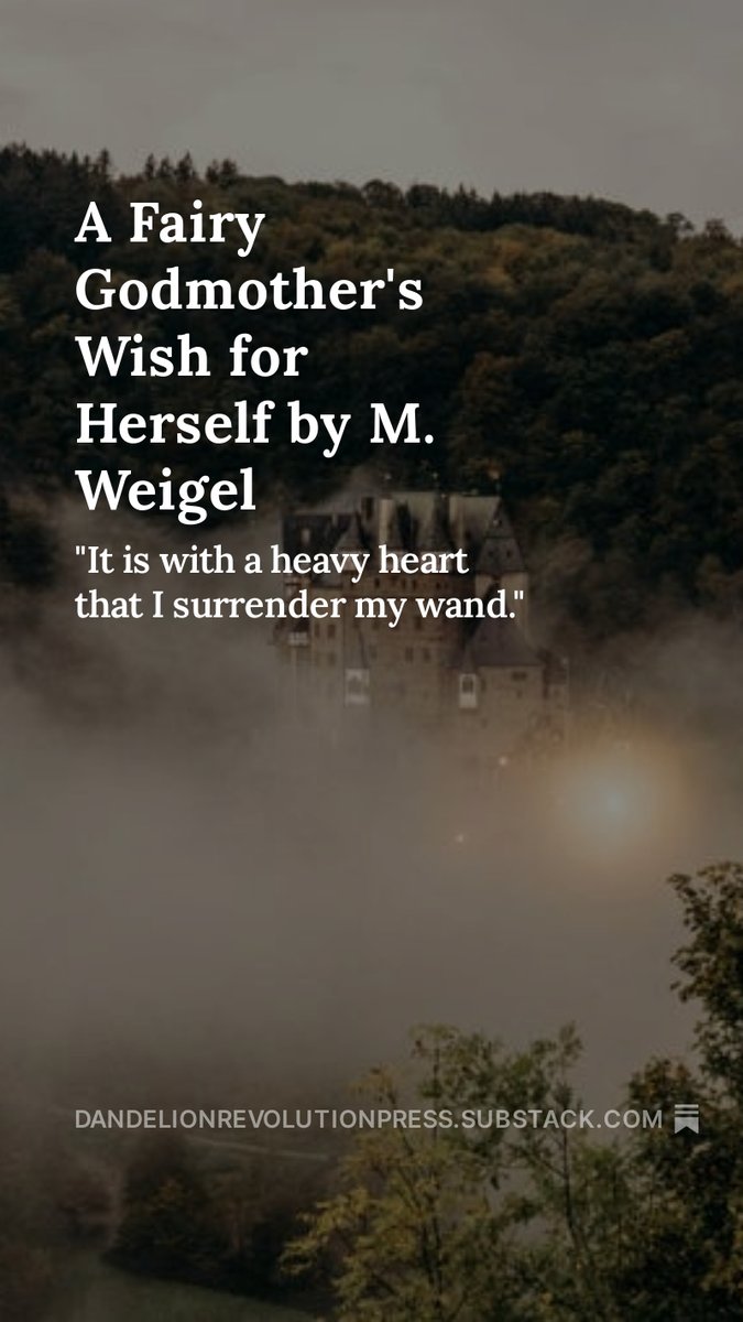 DandelionPress's tweet photo. Read the first story of our "Transitions" issue by the very talented @Peronelle2014 

A Fairy Godmother's Wish for Herself by M. Weigel https://t.co/vK6st5Pt0c https://t.co/fdkoyR9aFz