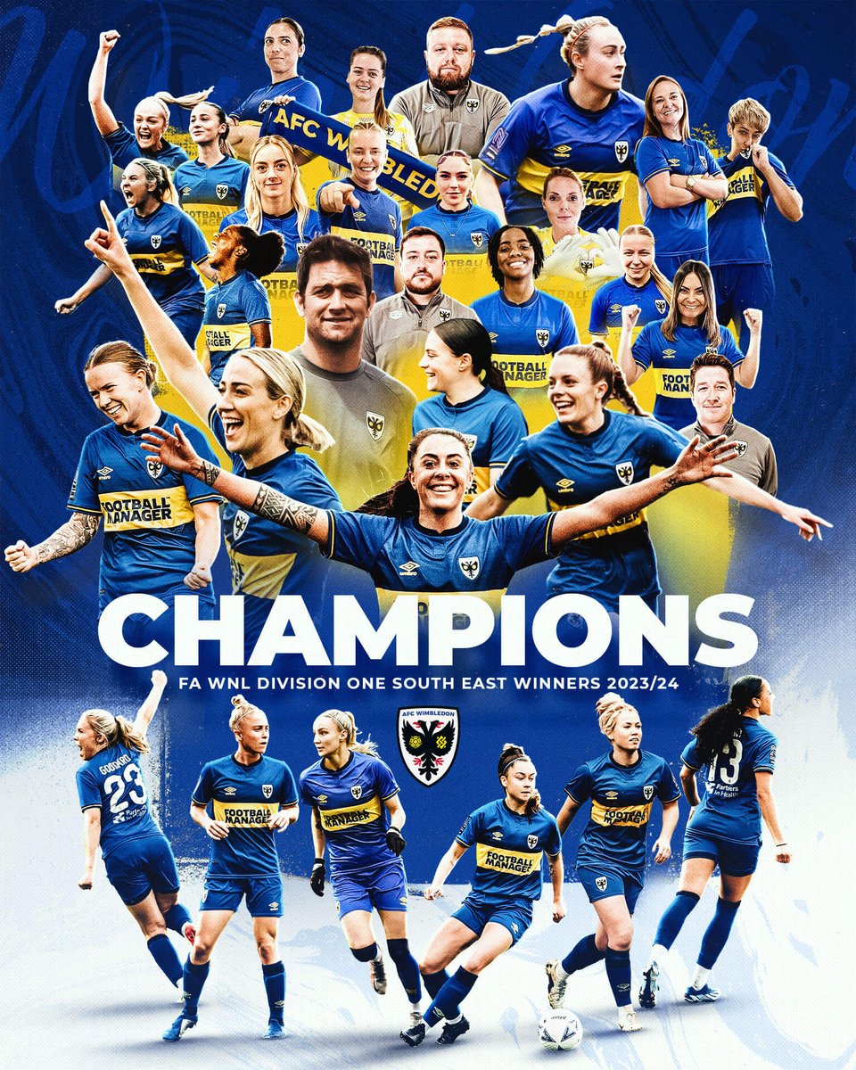 YOUR @FAWNL CHAMPIONS! 🏆💛💙