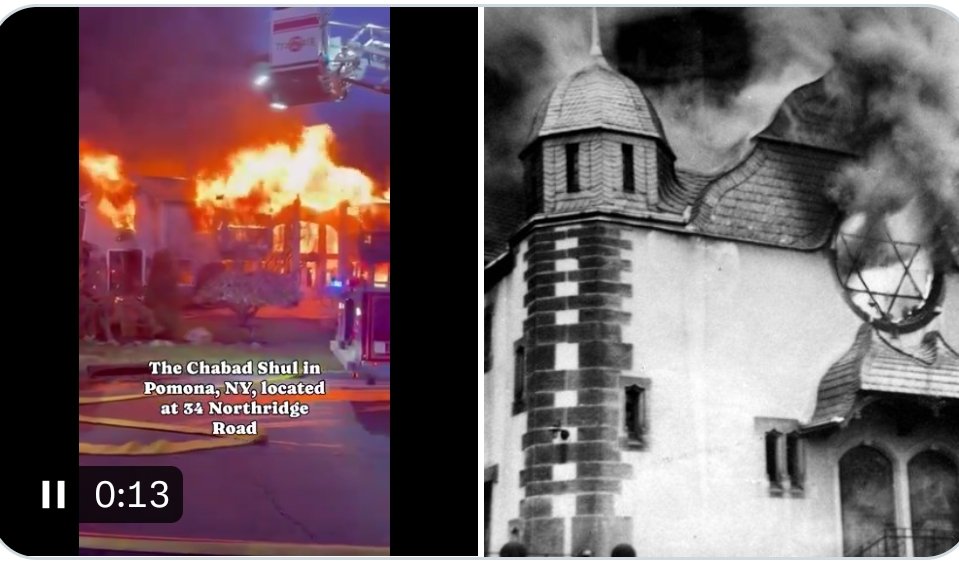 NY'deki CHABAD'ın Sinagog benzeri yuvaları ateşe verildi. Belki de kendileri yaktı!