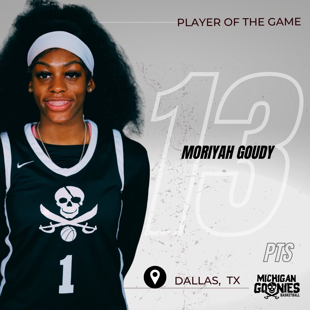 Michigan Goonies AAU (@michigangoonies) on Twitter photo 17u closes out there Dallas Experice with a 54-40 win over Houston Lady Nets behind <a href="/moriyahgoudy/">moriyah goudy</a> 13 Pts <a href="/AnayyaDavis/">Anayya Davis</a> 12 Pts <a href="/Twright_3_/">Tyra Wright 🇨🇦/🇺🇸</a> <a href="/AddisonFlynn_/">Addison Flynn</a> 8 Pts @samithomas24 4 Pts <a href="/izzyivezaj/">Izzy Ivezaj</a> 3 Pts <a href="/lydia_dickens/">Lydia Dickens</a> <a href="/EmmaBeggs4/">Emma Beggs</a> @taylorfulkerso3 2 Pts #GoonieNation <a href="/coach_lumbo/">Coach Lumbo</a> 17u closes out there Dallas Experice with a 54-40 win over Houston Lady Nets behind <a href="/moriyahgoudy/">moriyah goudy</a> 13 Pts <a href="/AnayyaDavis/">Anayya Davis</a> 12 Pts <a href="/Twright_3_/">Tyra Wright 🇨🇦/🇺🇸</a> <a href="/AddisonFlynn_/">Addison Flynn</a> 8 Pts @samithomas24 4 Pts <a href="/izzyivezaj/">Izzy Ivezaj</a> 3 Pts <a href="/lydia_dickens/">Lydia Dickens</a> <a href="/EmmaBeggs4/">Emma Beggs</a> @taylorfulkerso3 2 Pts #GoonieNation <a href="/coach_lumbo/">Coach Lumbo</a>