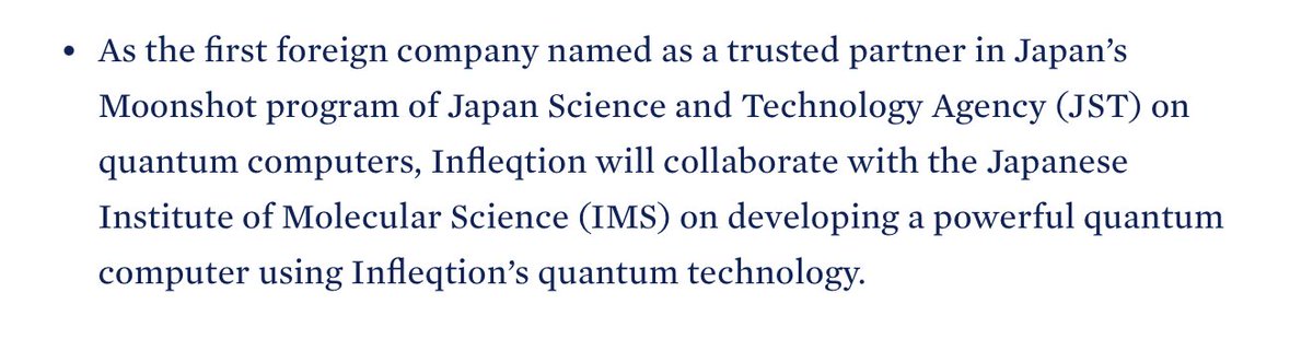 It's fulfilling when hard work leads to real results. @Infleqtion highlighted by the @WhiteHouse as an exemplar of quantum advancement with Japan. 👇