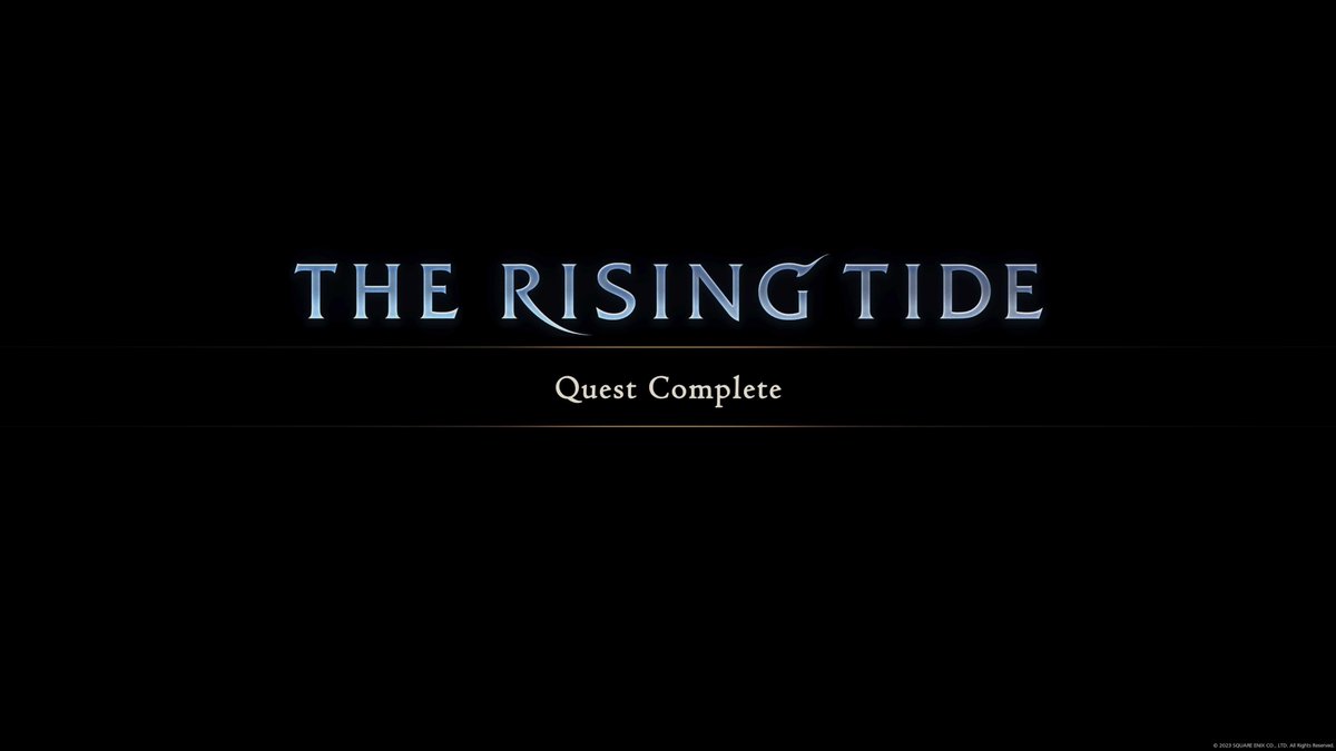 Finished the main quests and sidequests of The Rising Tide FF16 DLC! 🔥 #FF16 I give it a 9/10! + Intense and challenging battles + HYPE Soken music! + Interesting side quests + Cool new characters, area and lore + Stunning environments and graphics + New return to quest giver