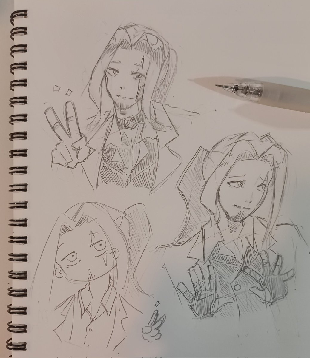 PBnenechi's tweet photo. #Artchivist
I miss drawing this man 🥹 https://t.co/y4ta85MhII