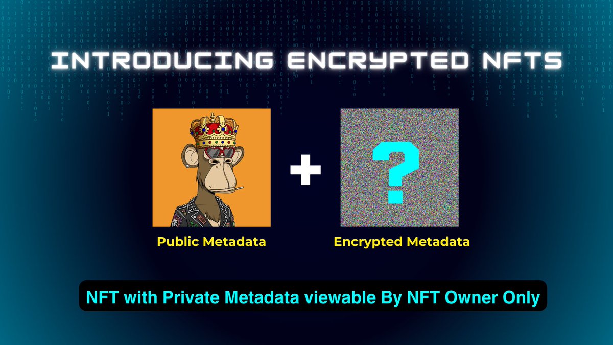 scripts_in's tweet image. 🤔What happens when you have a Valuable Data that everyone can see but no one knows what it is?
🔐And in order to see that data they have to buy a token from you?

🌐Welcome to the future of Data Privacy &amp;amp; Data Monetization, where you can Securely Store Data &amp;amp; Sell It To Others.