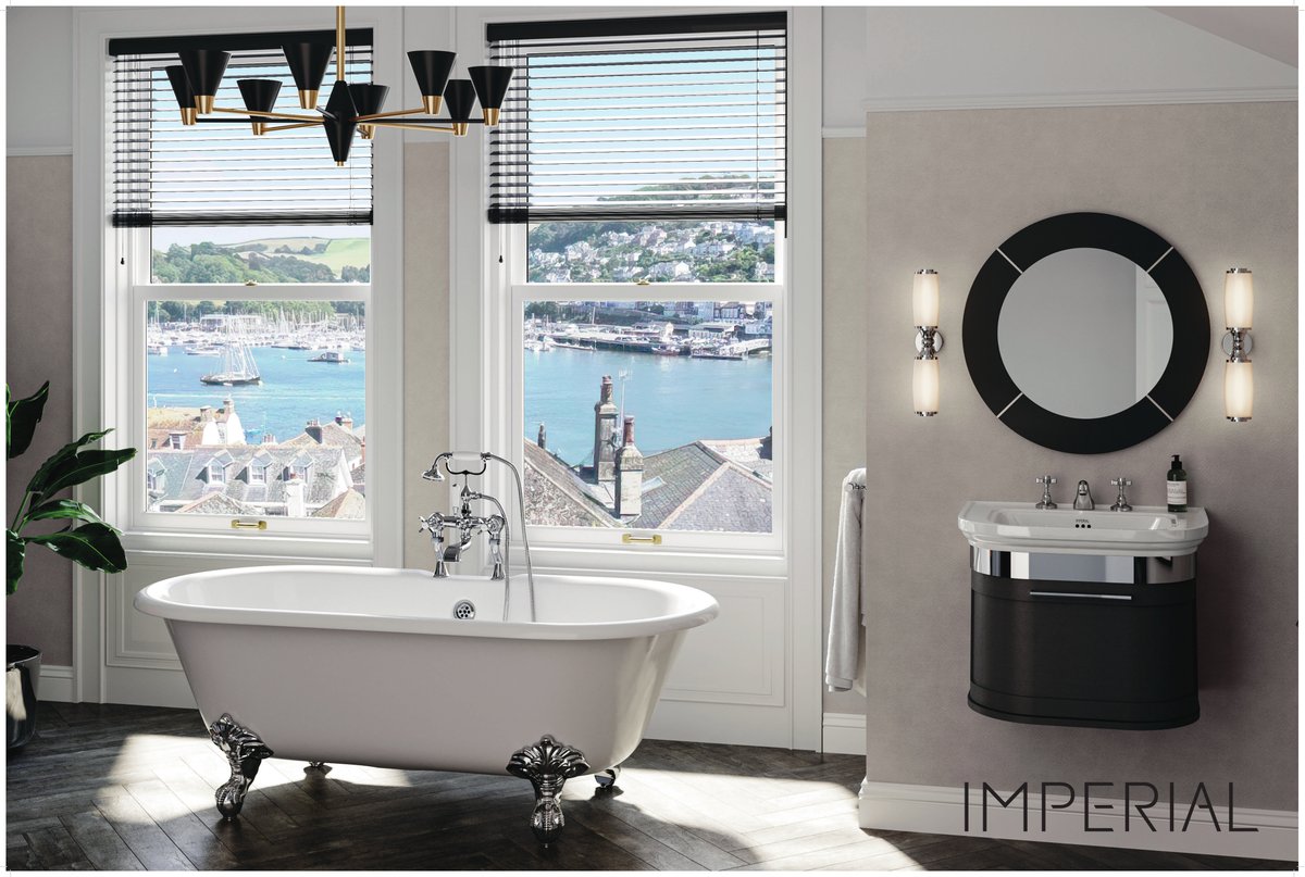 Indulge in the ultimate Sunday soak experience with our elegant and classical cast iron bath from Imperial. Add a touch of drama and theatrics to your home spa day with this luxurious addition. Visit imperial-bathrooms.co.uk to elevate your bathing routine. #TraditionalLuxury