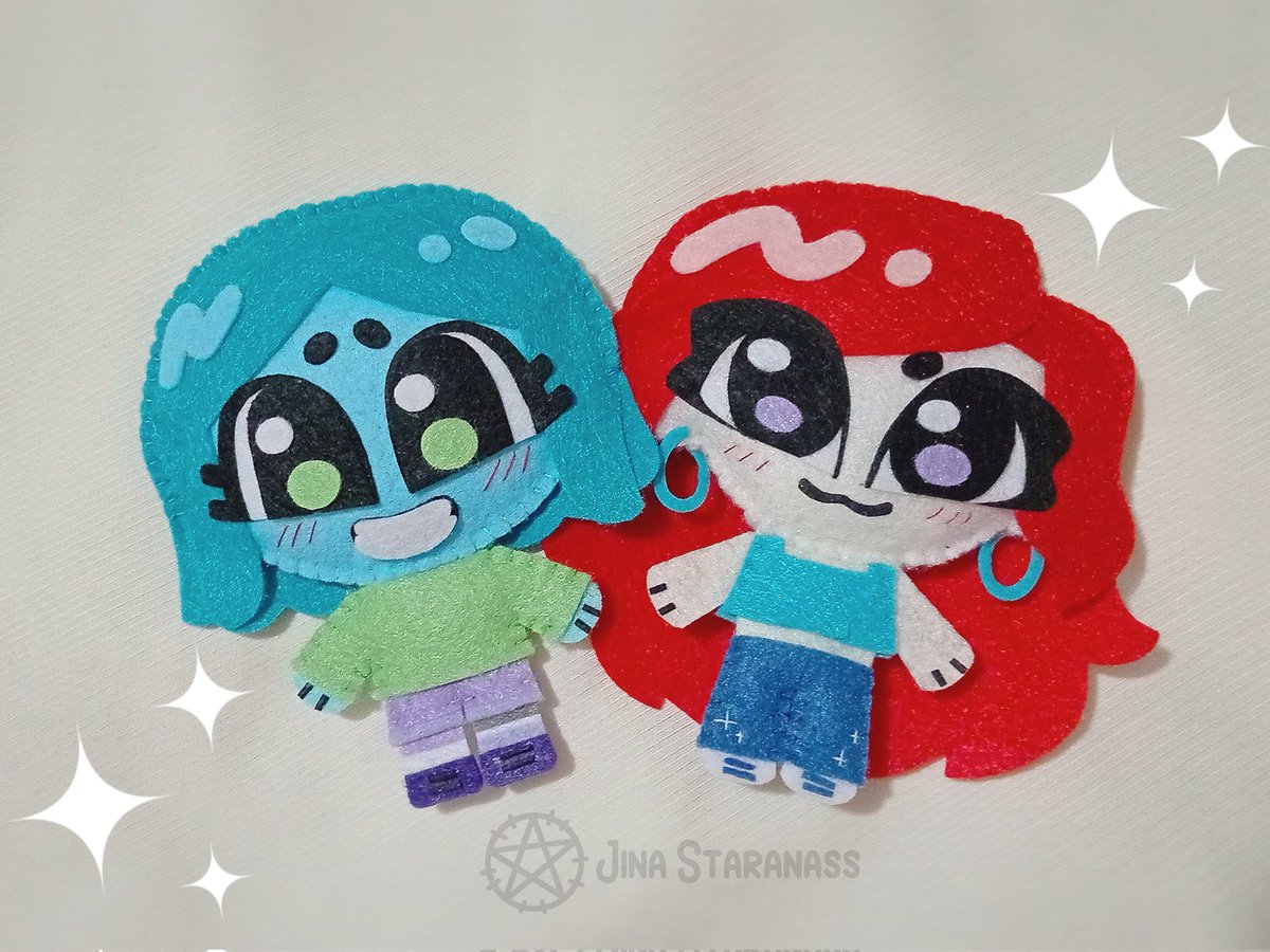 Jinastaranass14's tweet photo. Cute Couple 💙❤️🐙🐟✨
#RubyGillman #RubyGillmanteenagekraken #rubygillmanchelsea https://t.co/GKpDr1wF8j