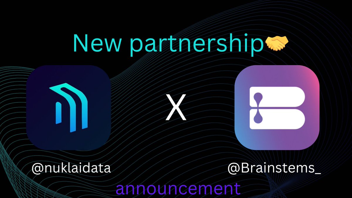 🚀 Breaking News! 🚀

@NuklaiData and @Brainstems_ join forces in a groundbreaking collaboration! 🤝

They're set to redefine possibilities. Stay tuned for the future of innovation! 🔥 #CollaborationGoals #TechRevolution @NuklaiData #NAI $NAI