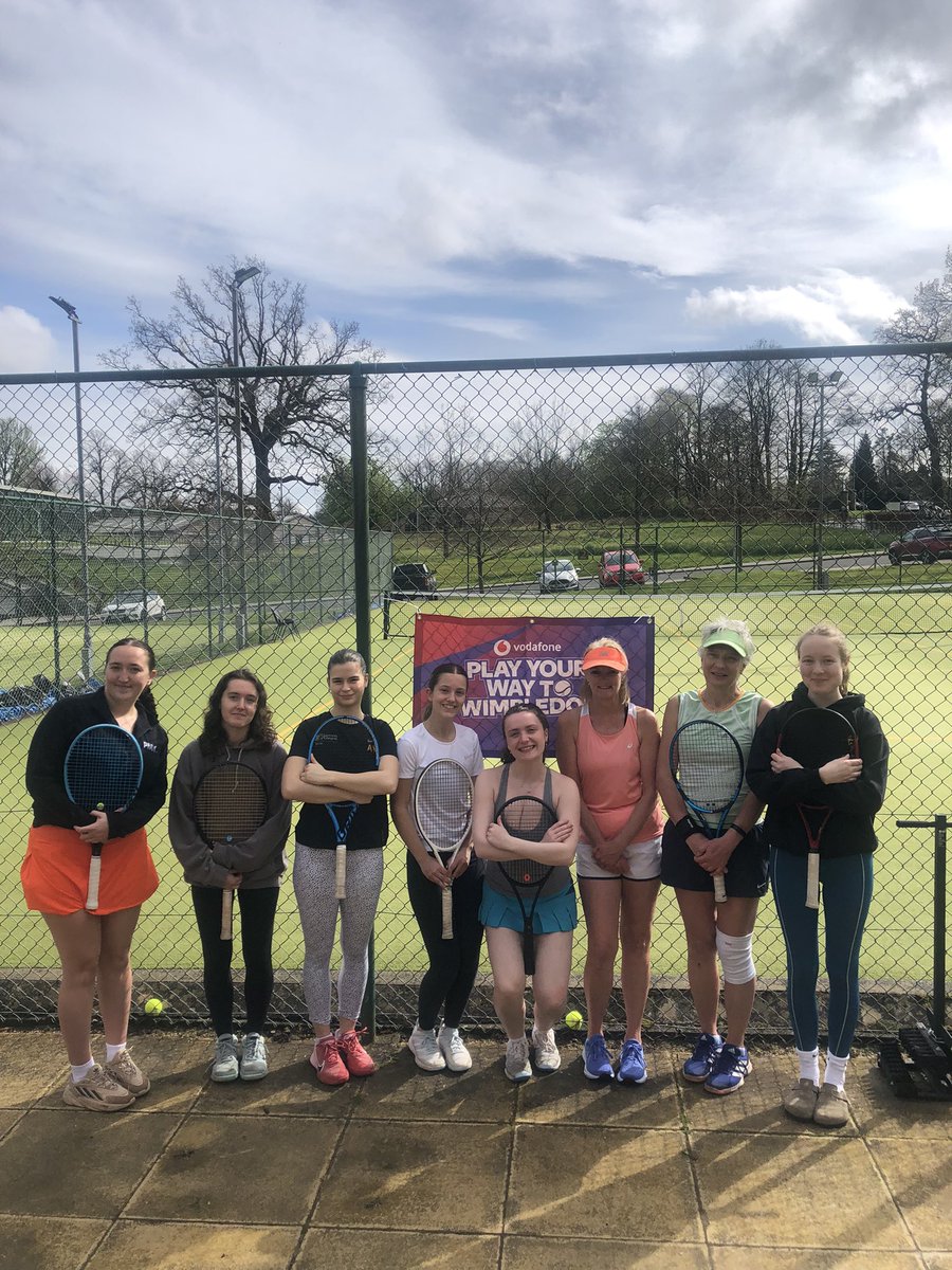 Great day of tennis today with an invitation from @uofgsport student tennis club to participate in Play Your Way To Wimbledon
