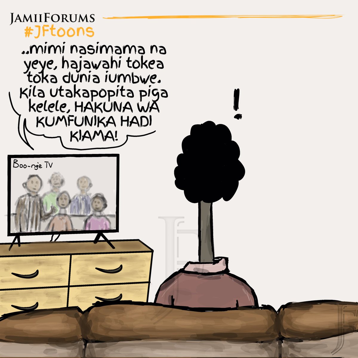 Kushiriki mjadala bofya jamii.app/SifaBungeni #JamiiForums #Accountability #UtawalaBora #Uwajibikaji #Governance #JFToons