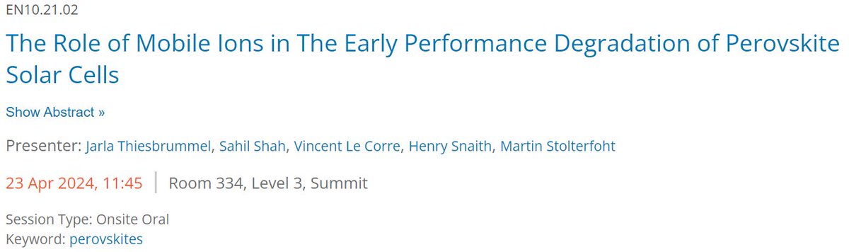 Henry Snaith Group tweet media