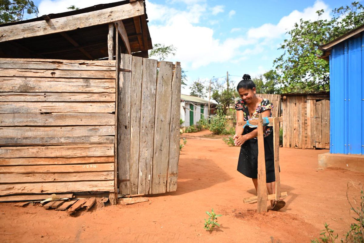 Thanks to the efforts of @UNICEFMada and our partners, Community-Led Total Sanitation initiatives have helped put an end to open defecation in the communities in the south