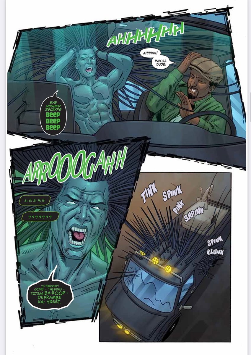 BlueShackComics's tweet photo. Vampwyre #4 - 
summary in 4 pages.
Art pages by 4 Artists
April is the 4th month
We made it 4 you.

4 for Bo bore banana nana no nor fi fie fo fore FOUR!!!

@jasonbaroody  - pencils
@MarkMcKenna419 - inks
@RossTheRedx  - colors
@dezicnt  - letters
#Vampwyre
#Blueshack
#indycomic https://t.co/2eF9LXIo9k