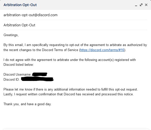 dollparts.live 🟦⛅️ on X: “Here’s an email template I made in