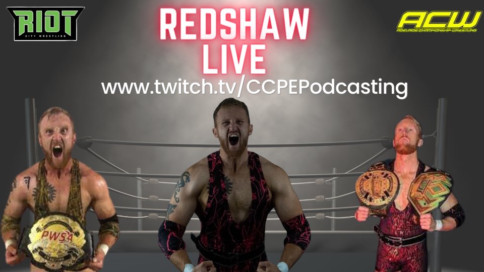 If you missed <a href="/redshawpro/">Redshaw</a> on our livestream last night have no fear… the show is here:  youtu.be/p7BuVA6d3Ms

Always fun times with the big man-