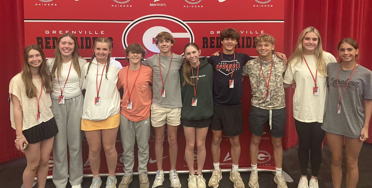 Congrats to our new Sophomore Officers and Reps for the 2024-2025 school year! Go Raiders!