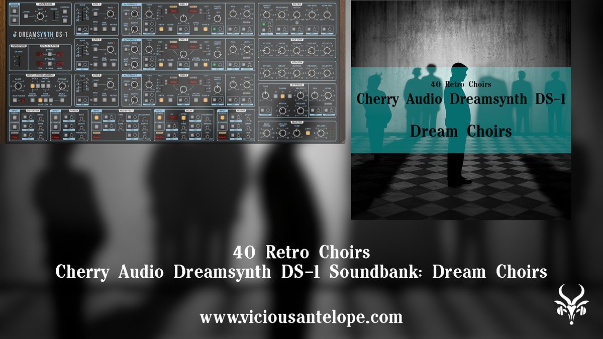 40 retro choirs for @cherryaudiovst Dreamsynth

viciousantelope.com/product-page/d…

#cherryaudio #dreamsynth #viciousantelope #synth #sounddesign #synthpresets #vstplugin #synthpatches
#presets #vintagesynths