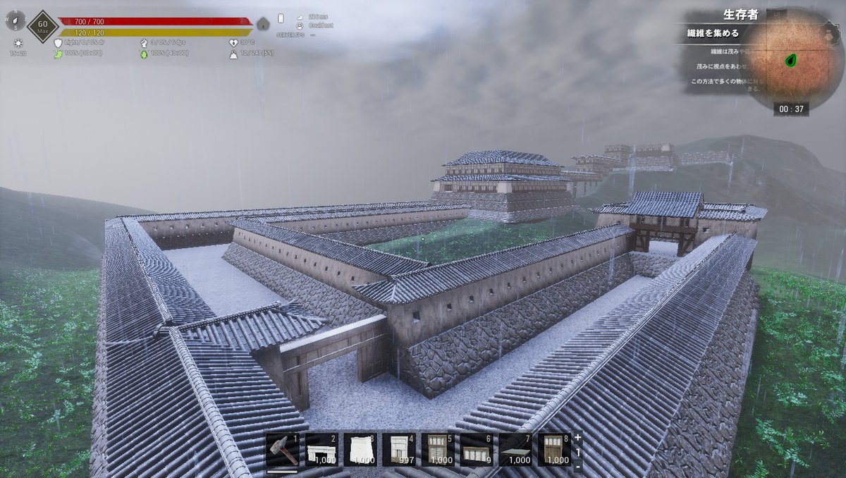 samurai_gameTV's tweet image. #コナンエグザイル #コナンアウトキャスト  #PC版 SENGOKU server開放中 MOD PVE で誰でも参加可能なオープンなサーバー。 

既存ダンジョンの難易度が高すぎるため低難易度のダンジョンを建設中。
長くなりすぎるかもー。どうしてもディテール雑になるんですよね。
なんか旅館っぽいｗ