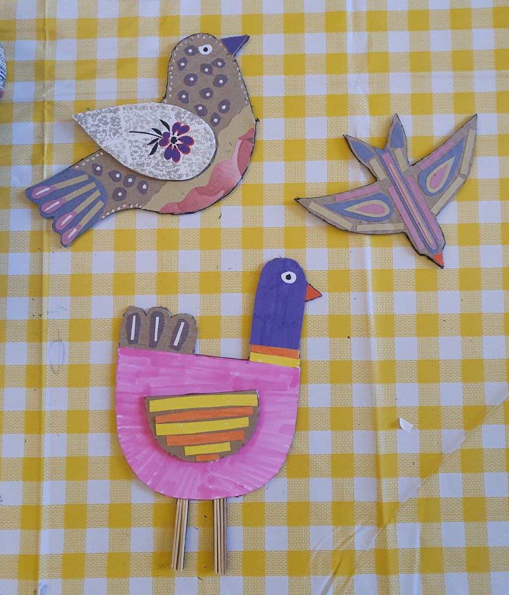 April's Saturday Art Club is nearly here! Try making Stick Dreamcatchers, Cardboard Collage Bird & Zendoodles! Drop in 27/04 from 11-3. Under 3s welcome, but some activities are not suitable. Suggested donation £3pp from those who can afford it, via cash or card. #Stockport