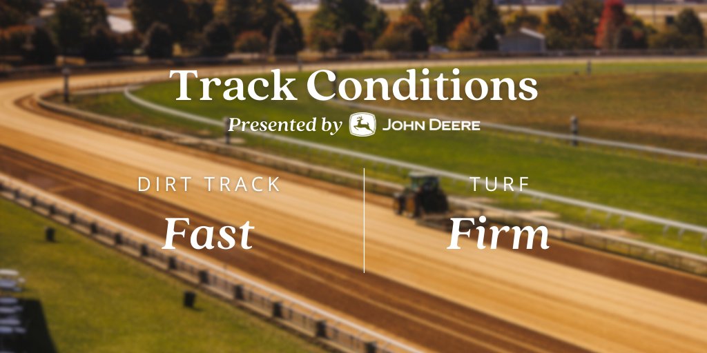 View the Keeneland Track Conditions Presented by @JohnDeere for Sunday, April 21 → bit.ly/2GVddbN