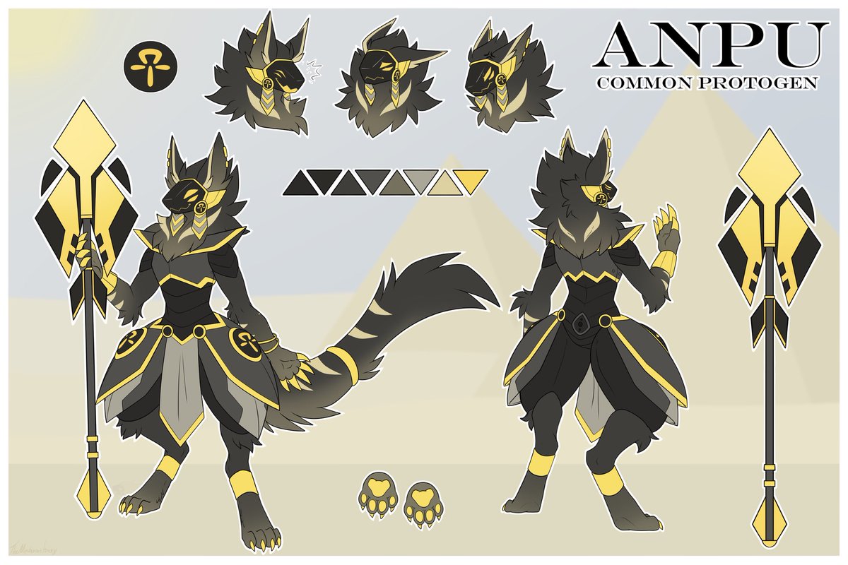 Finished reference sheet c0mm!