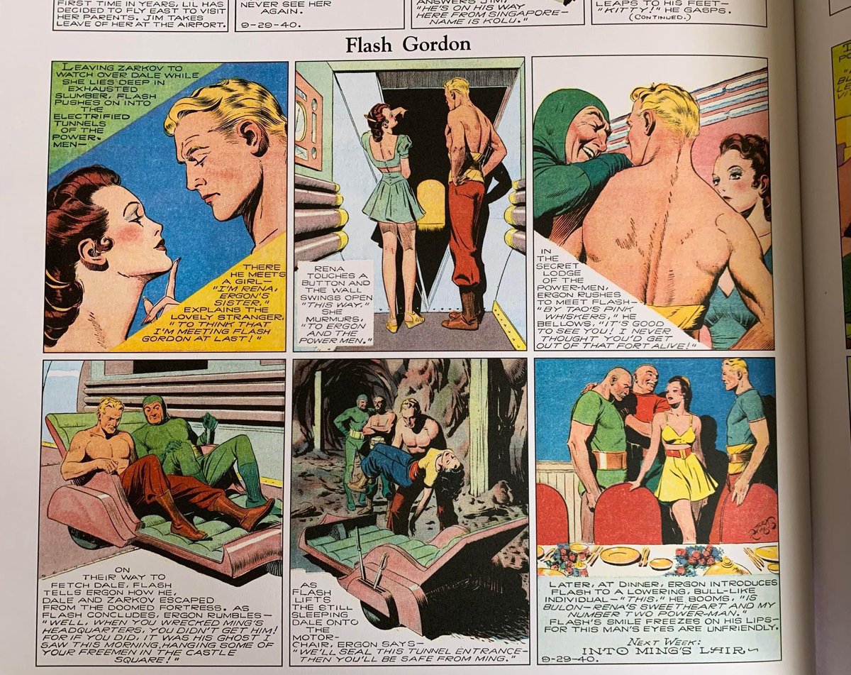The 4 volumes of Flash Gordon/Jungle Jim illustrated by Alex Raymond from The Library of American Comics (IDW) are superb! Like the Prince Valiant ones from Fantagraphics, they use great paper and great color restoration, but their larger size makes them even better!