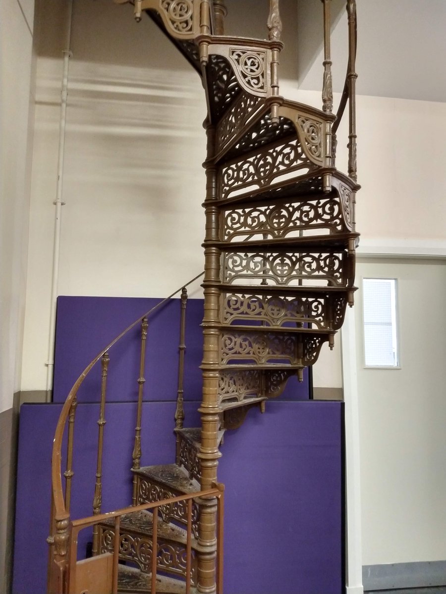 I like this spiral staircase in the Fisherrow Centre!
#StaircaseSaturday #EastLothian