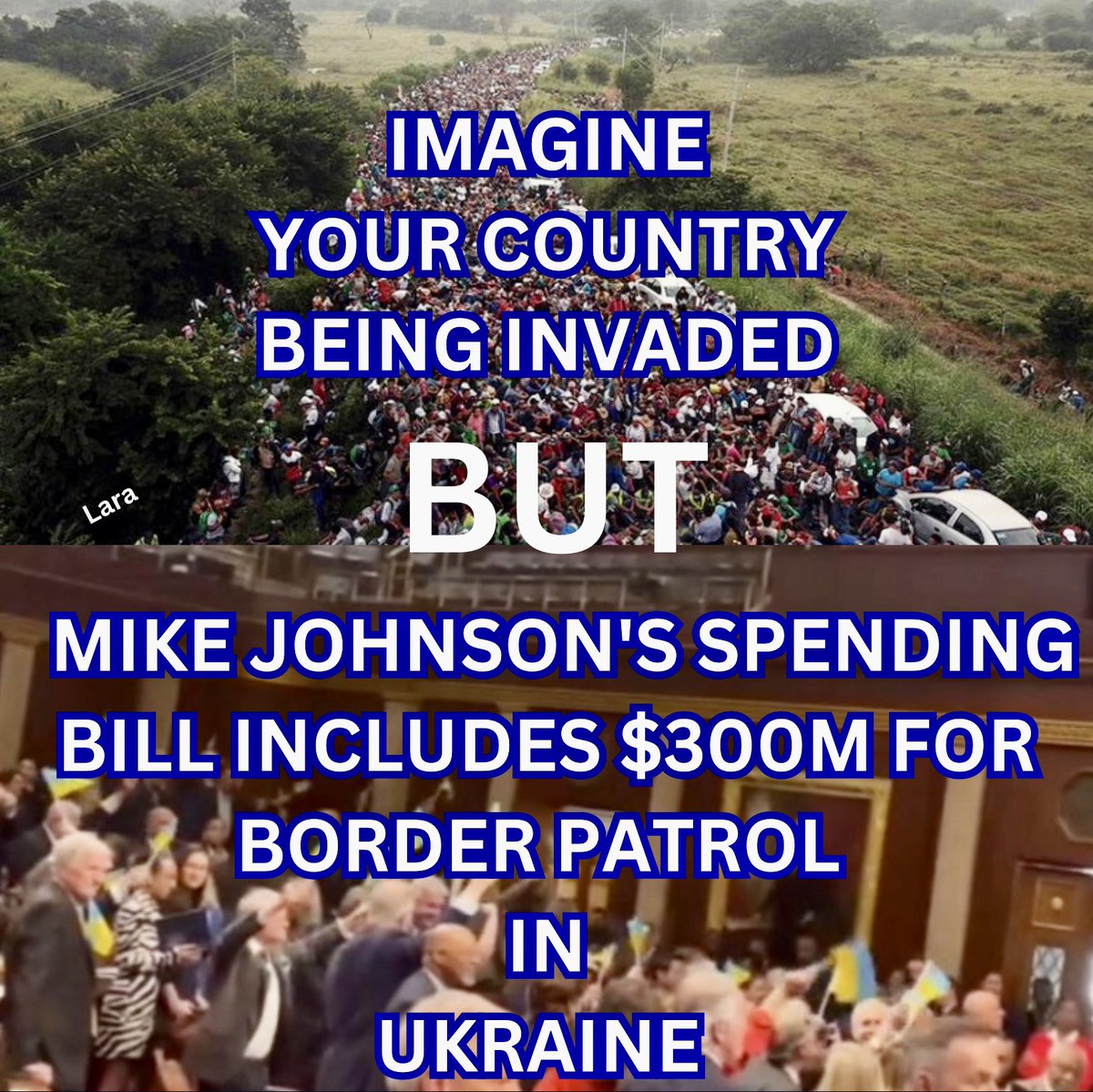 When you fail protecting your own border, but protecting the border of foreign Countries- this is a act of treason! Who else can’t handle that BS any longer? 🤦‍♀️🤬🤯