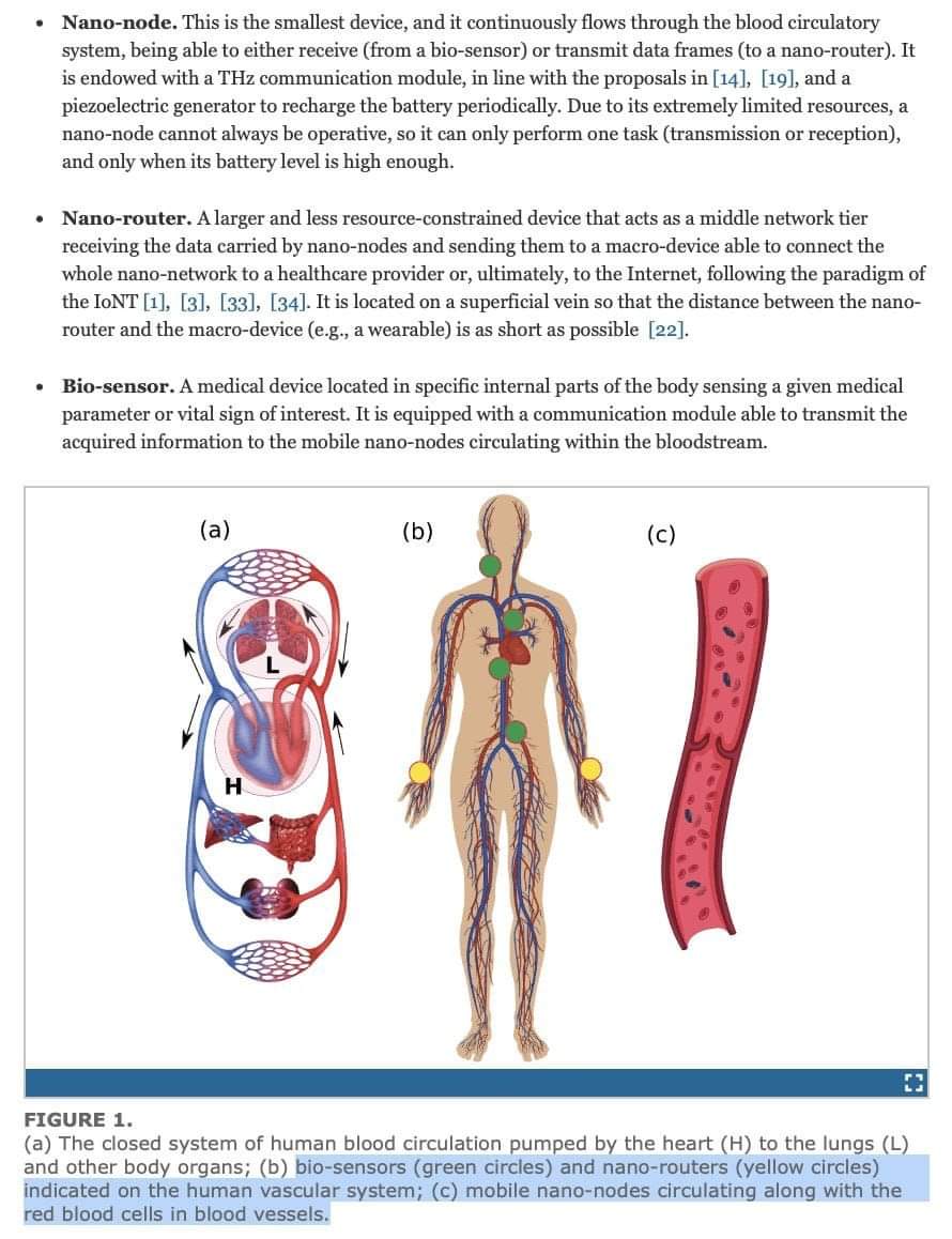 BarelyBook's tweet image. Understanding the Applicability of Terahertz Flow-Guided Nano-Networks for Medical Applications

2020

#IntraBodyNanoNetworks

#NanoBiosensors

#IoNT

This is COMPUTER NETWORKING inside of and through THE HUMAN BODY.                                 ieeexplore.ieee.org/document/92727…