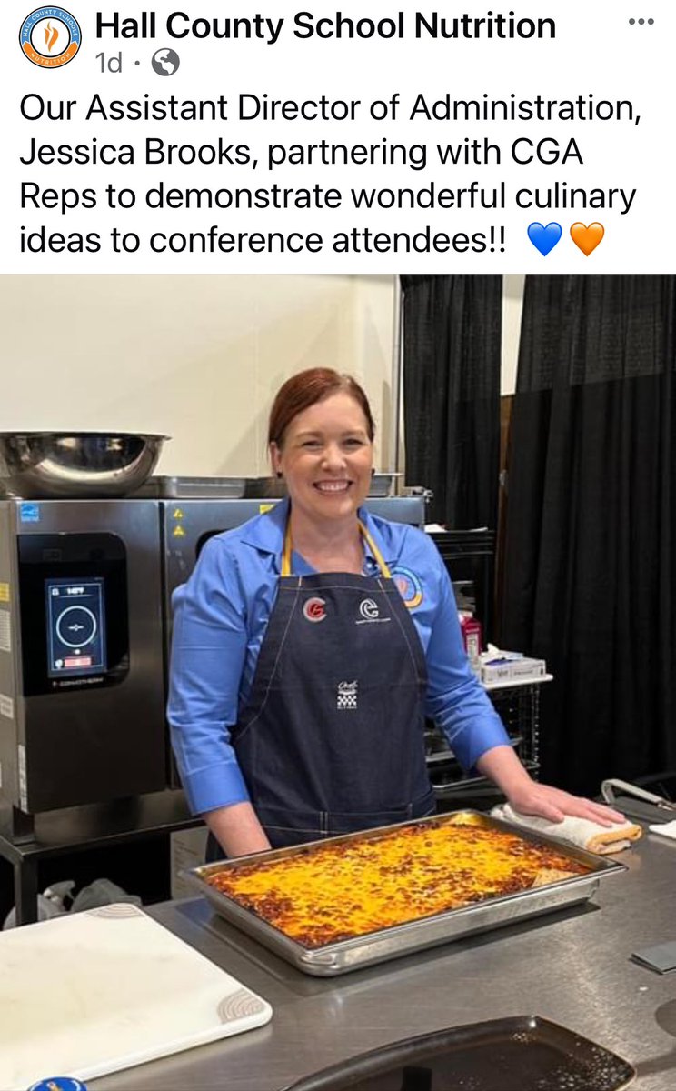 Jamie Brooks (@that_brooks_jb) on Twitter photo Wife putting in work at the Georgia School Nutrition Association Conference this weekend for <a href="/HCSNutrition/">Hall County School Nutrition</a> ! ❤️ 🫡 Wife putting in work at the Georgia School Nutrition Association Conference this weekend for <a href="/HCSNutrition/">Hall County School Nutrition</a> ! ❤️ 🫡