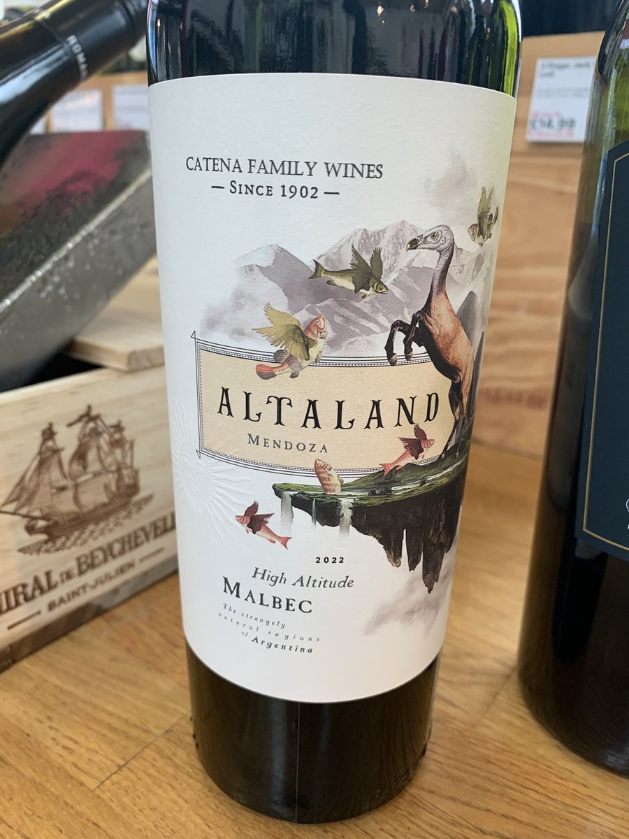 Terrific bottle open at my local Majestic the other day. Richly flavoured with plum and black cherry balanced with good acidity. Excellent with any red meat, especially bacon cheeseburger for me. £11.99 mix six <a href="/majesticwine/">Majestic Wine</a> <a href="/majesticwot/">Majestic Westbury</a> <a href="/CatenaMalbec/">Catena</a> <a href="/winesofarg/">Wines of Argentina</a>