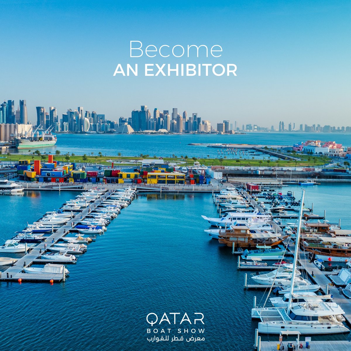 Join us at the #QatarBoatShow2024 as an exhibitor—with 20,000+ expected attendees, it presents the perfect opportunity to make a lasting brand impact across the marine world.

Sign up on our website now (link in bio).