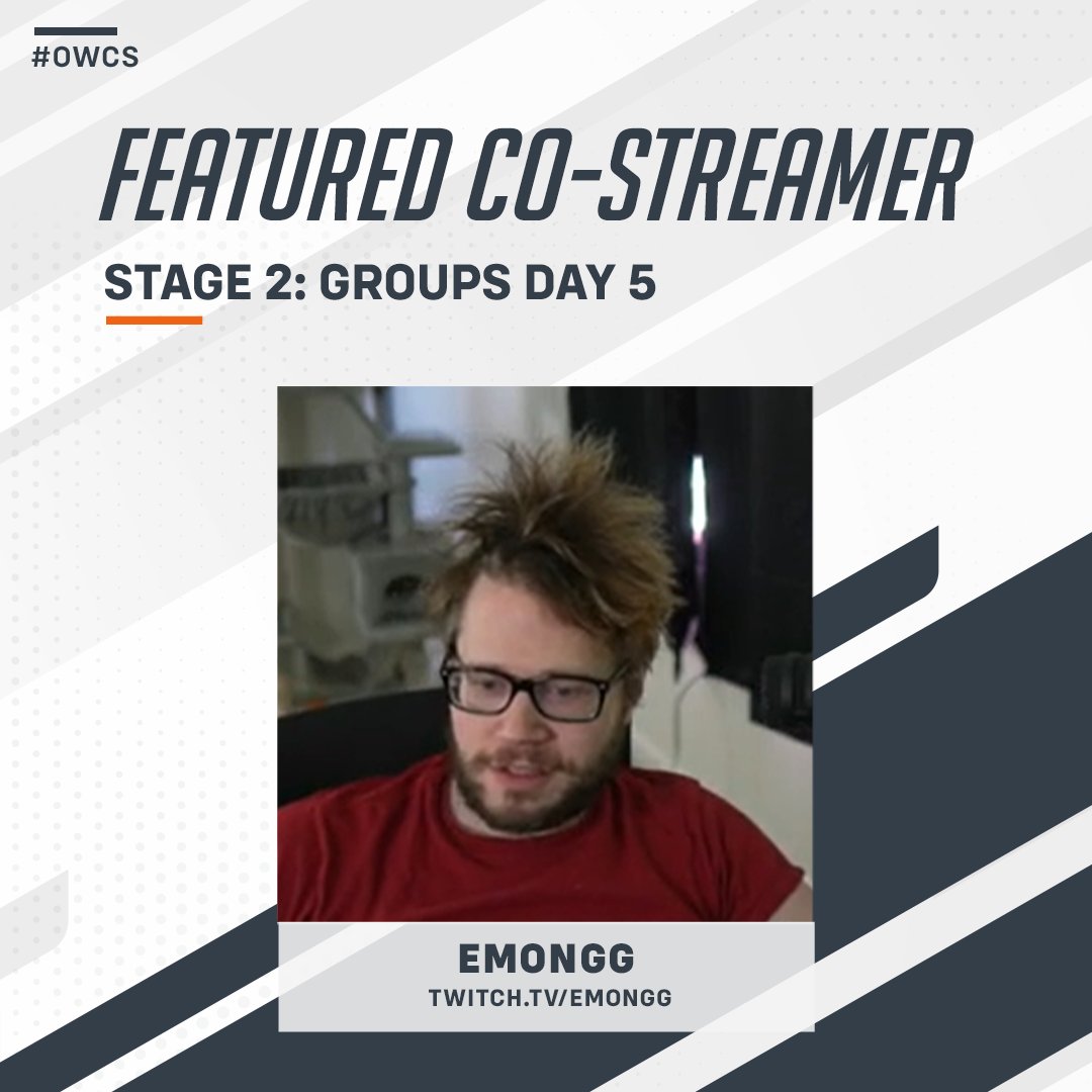 Before you ask - HE sent US this picture. @emonggtv joins us as the final Featured Co-Streamer of Stage 2 Groups! Keep an eye on his chat today - we might be drop a skin code or two for you 👀 twitch.tv/emongg