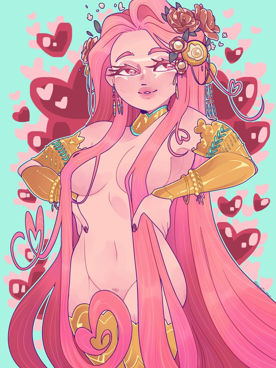 o miss aphrodite from hades 2 game 🩷🌹