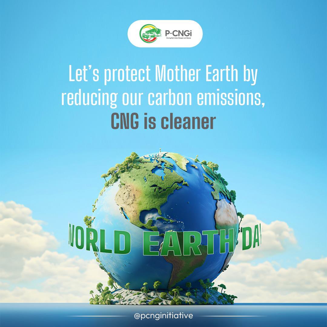 It is our responsibility to protect the earth not ravage it, that is why we should go GREEN TODAY and switch to compressed natural gas. It is cleaner and safer.

#worldearthday #earthday #gogreen #pcngi #protectnature #protecttheearth #protecttheplanet