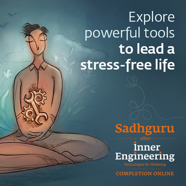 Give yourself the chance to experience a new way of approaching life through meditation. #InnerEngineering 
#7StepsWithSadhguru
#transformyourlifewithsadhguru