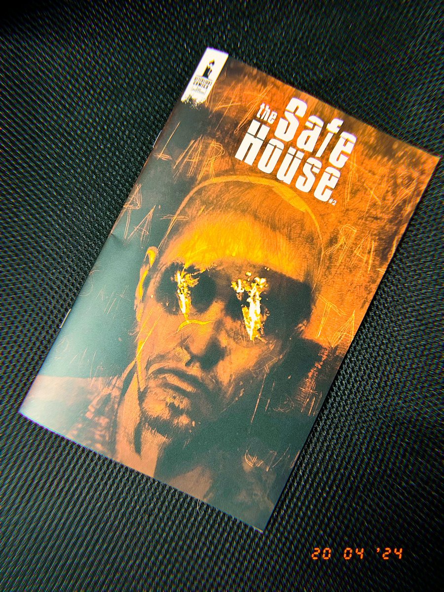 👁️ FIRST LOOK at the Physical Variant edition of The Safe House #2! Cover art by Donna A black. ✅Only 100 were printed and are being shipped to Kickstarter backers now