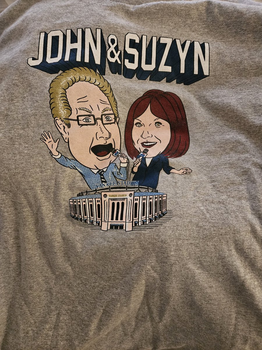 The end of an ERA. Never to hear these two again on the radio 😭 @Yankees @WFAN660 #johnsterling