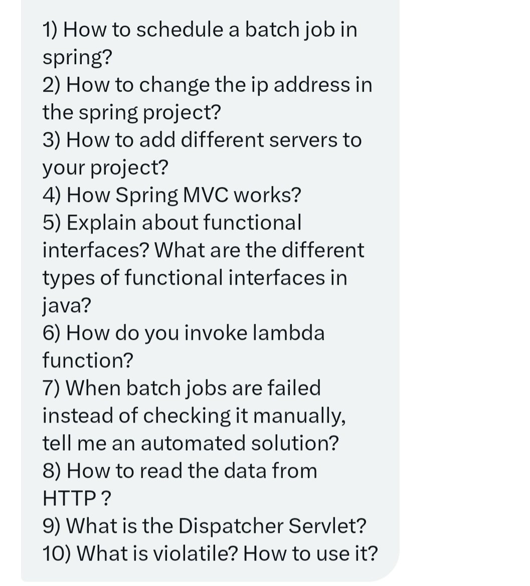 Thanks @aravind_nune , for sharing your Java interview experience with me . 
And noting down the questions asked during the interview. 👇

Aravind has 4 years of experience in Java.