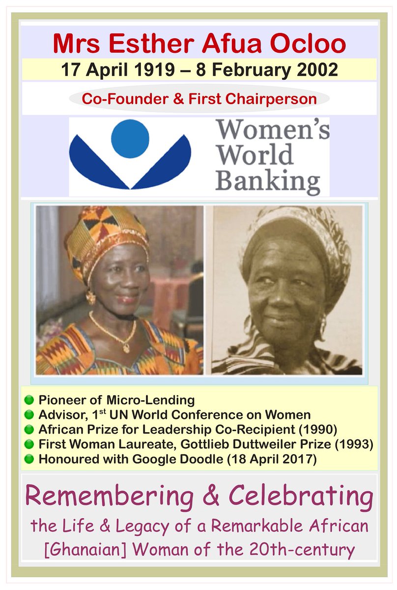 AfricaInstitut2's tweet photo. @ilcufoundation🙏🏼🍀🌻
@CharlieFlanagan
@MsStacyS
@thewildgeeze
@GMamavi
@UN_Women
@AU_WGYD
@MooreInst
@RyanInstitute
#Ghana🇬🇭 #Micro_Lending
#SESE_History #Story #Stories_from_the_Lives_of_People_in_the_Past https://t.co/NPMGPiihli