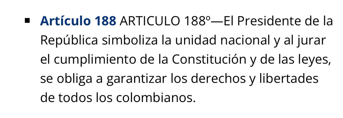 No le luce ni como político ni mucho menos como Presidente. Recuerde siempre que de usted se espera que sea símbolo de “UNIDAD NACIONAL” . Art. 188 Constitución Política. Llegar a esto, desdice de la grandeza que se espera de un jefe de estado. Bueno sería que recapacite y