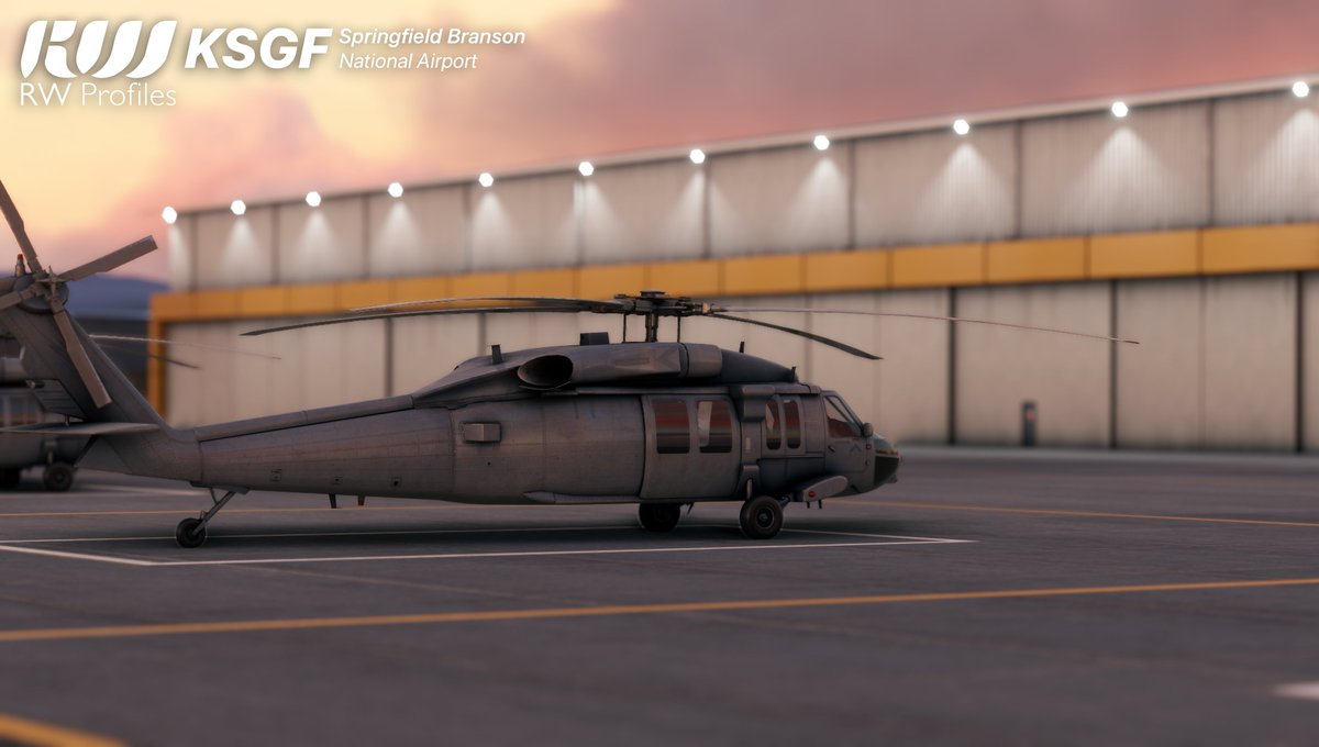 RWProfiles's tweet photo. We are pleased to announce that our rendition of KSGF Springfield-Branson will release this Wednesday, April 24!
The scenery will initially release on the @iniBuilds  store for £12.99 (excl. VAT), with Simmarket and the in-game Marketplace to follow later! 
See you in Missouri🇺🇸 https://t.co/QY4PYCCWK7